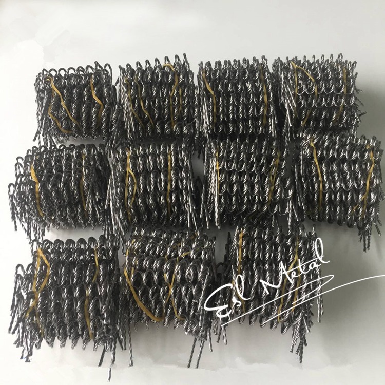 Tungsten Metal Cost Twisted Wolfram Wire Evaporation Materia